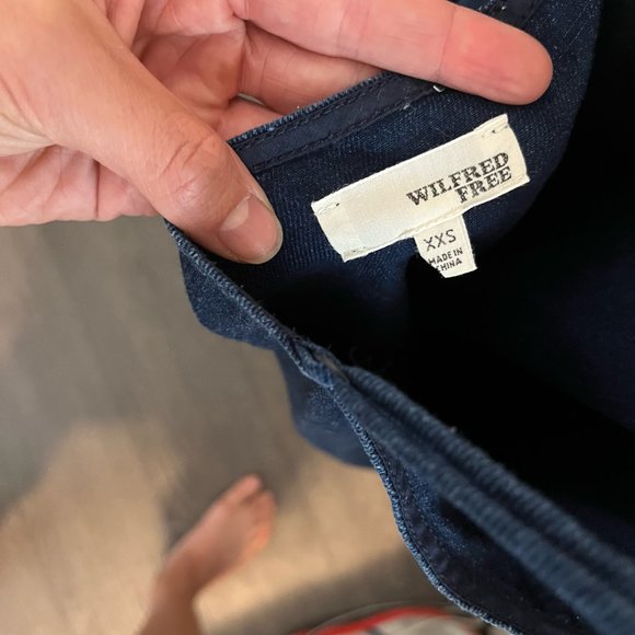 Aritzia Vivienne Mini Dress - Dark Denim - Picture 5 of 5